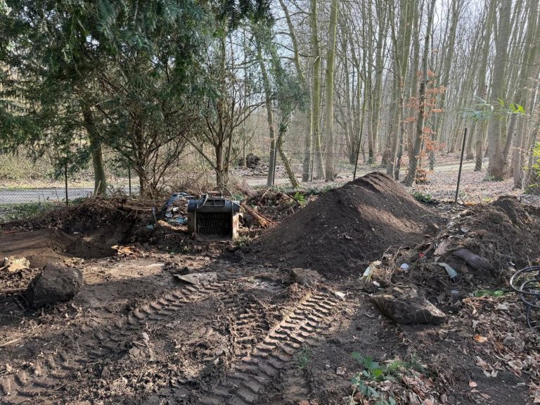 Rodung und Baufeldräumung in Bochum-Nord – Oliver Wessels Dienstleistungen