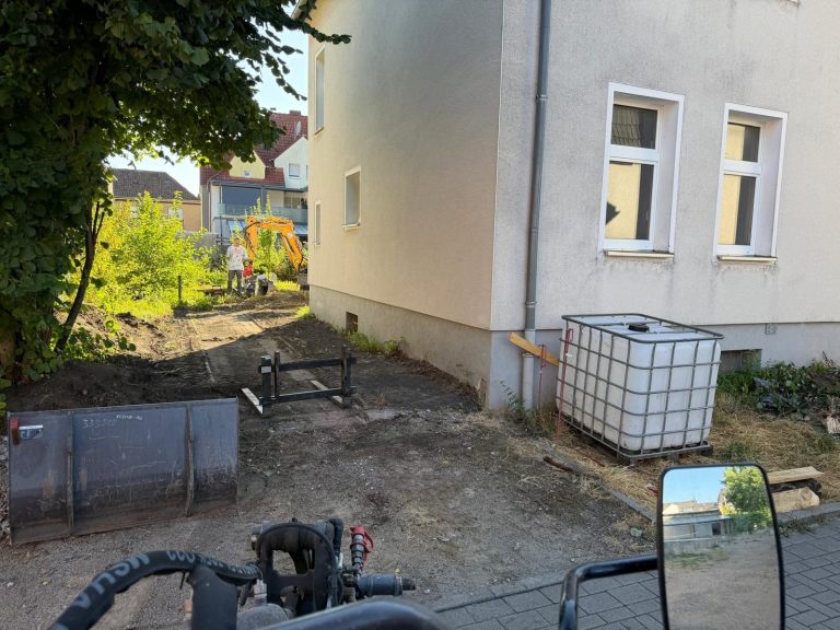 Erdarbeiten zur Kellerabdichtung in Dortmund – Oliver Wessels Dienstleistungen