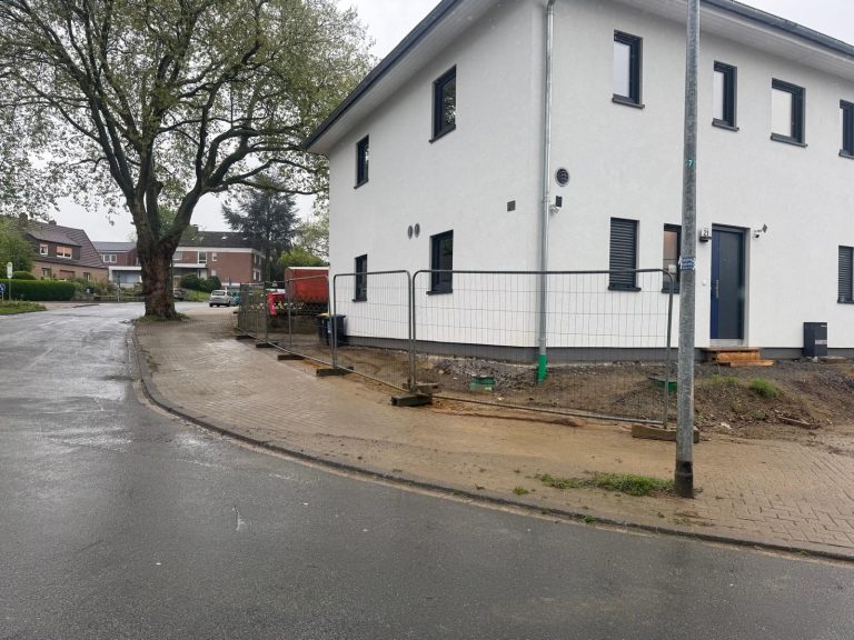 Schotterfläche und L-Steine setzen in Herne – Oliver Wessels Dienstleistungen