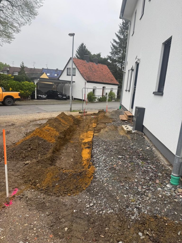 Schotterfläche und L-Steine setzen in Herne – Oliver Wessels Dienstleistungen